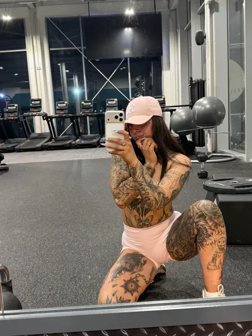 Gym fit neighbor crush by TattooedTempress