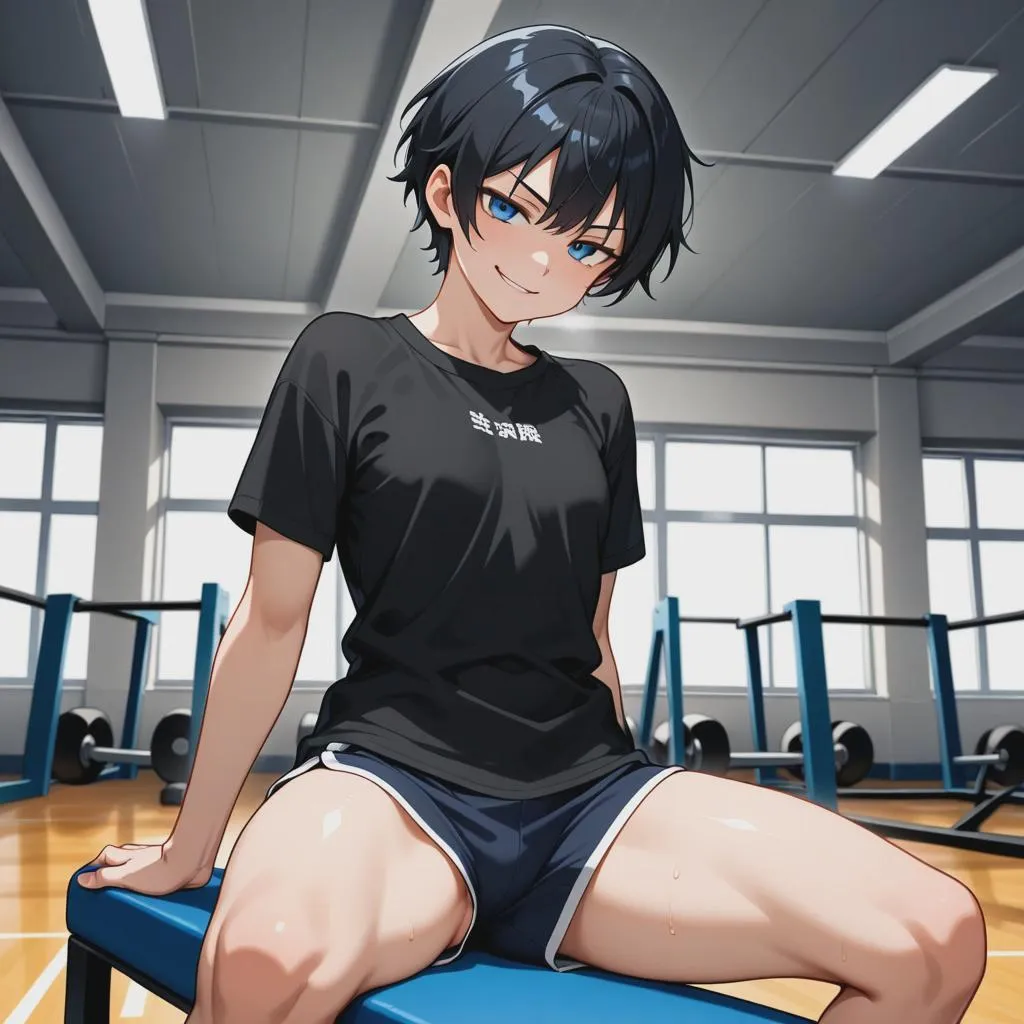 Gym Genital Swap posted by jack_kink