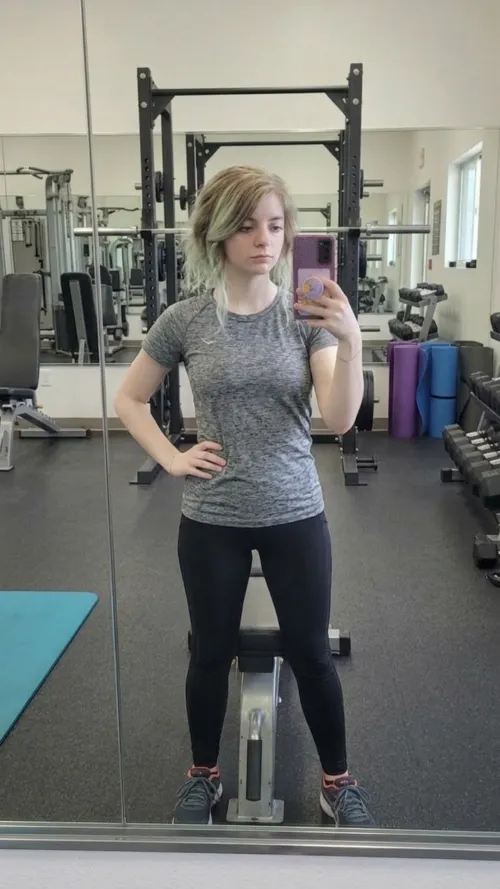 Gym hair, don't care. by MisaHaart