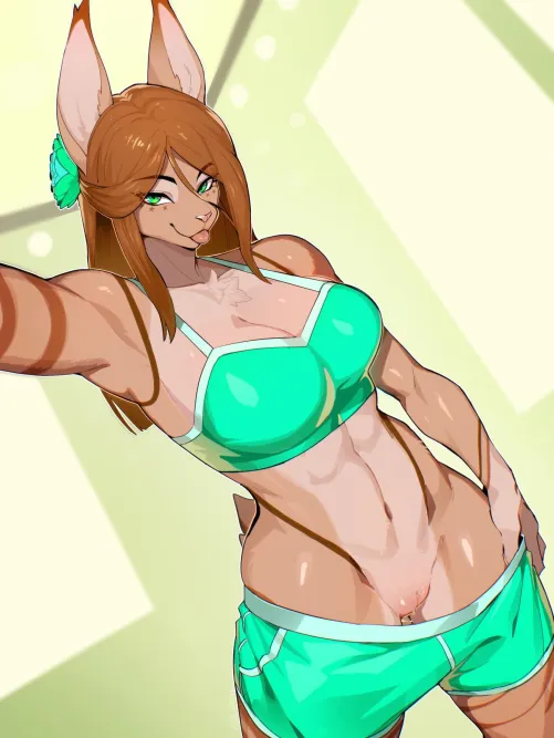 Gym Selfie! ;3 (muart242) [f] by AltYiff