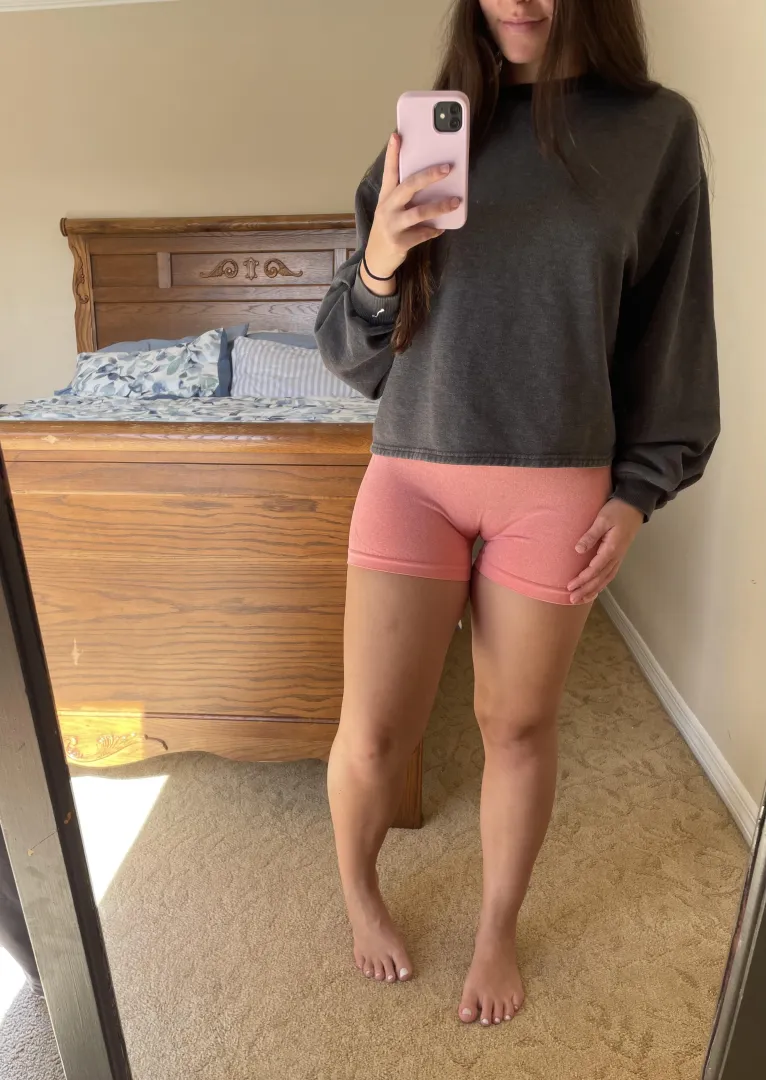 Gym shorts always riding up posted by Emmashared