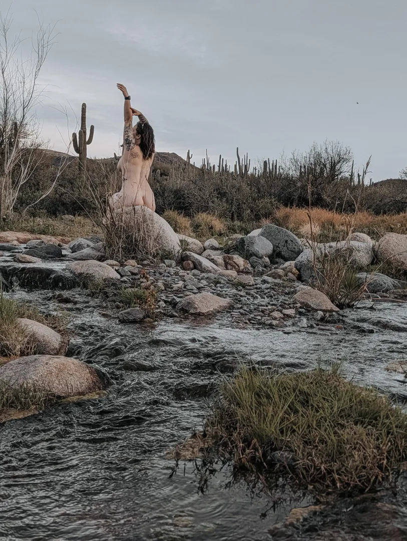 Had a little morning hike today here in AZ! posted by the-nude-hiker