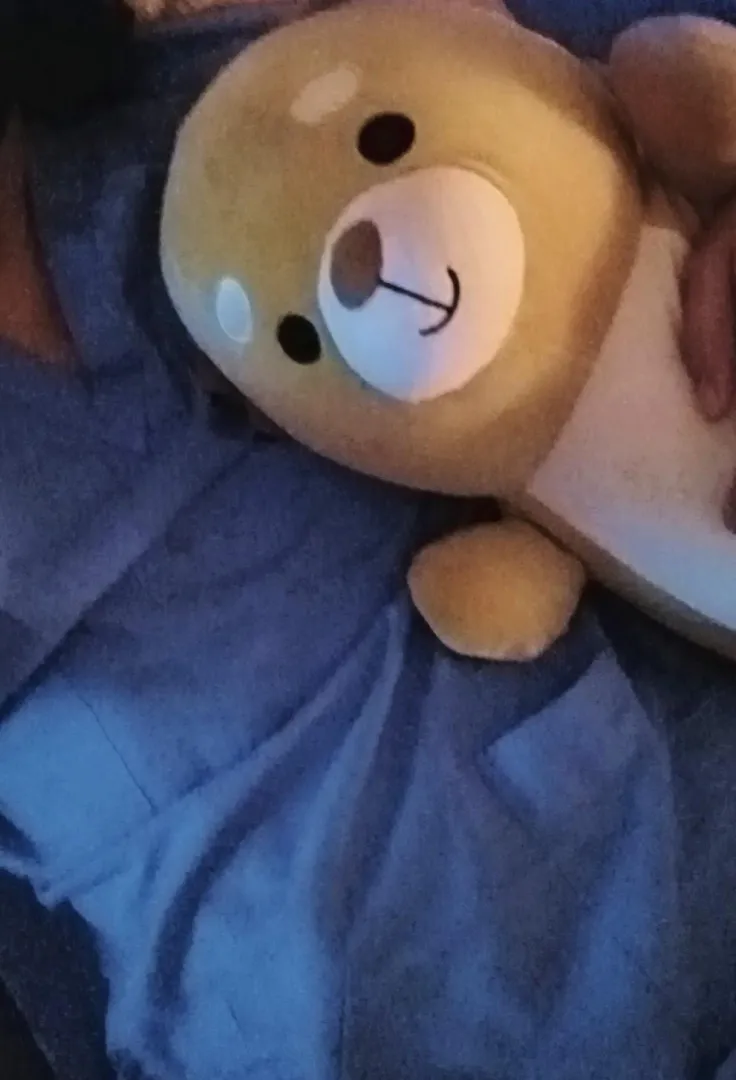 Had my wisdom teeth out today and I felt little so me and my baby are cuddling posted by ItsMeAdea