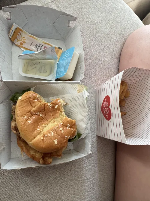 Had some Chick-fil-A today it was very good by Hopedope25