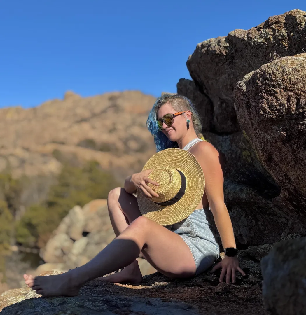 Had to take advantage of the sun and soak it up! posted by ofrosemarieee