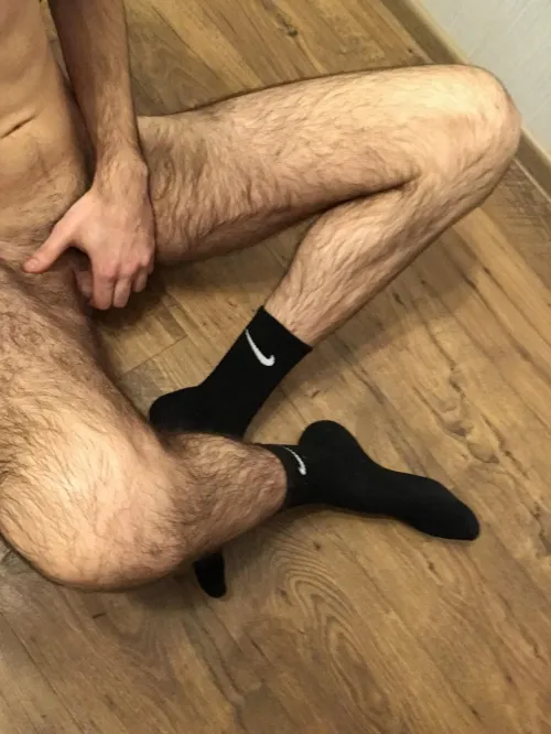 Hairy legs and black socks by enz0_garcia