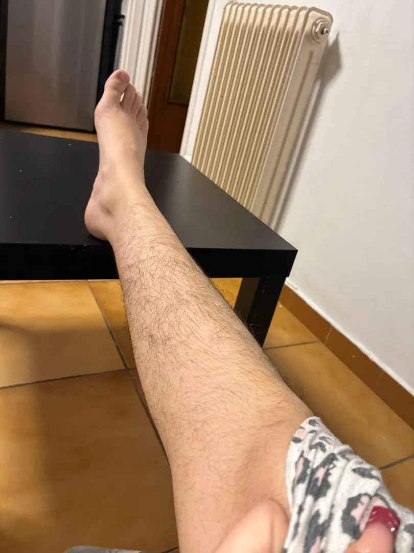 Hairy legs are a perfect place for... you know posted by tattoromi