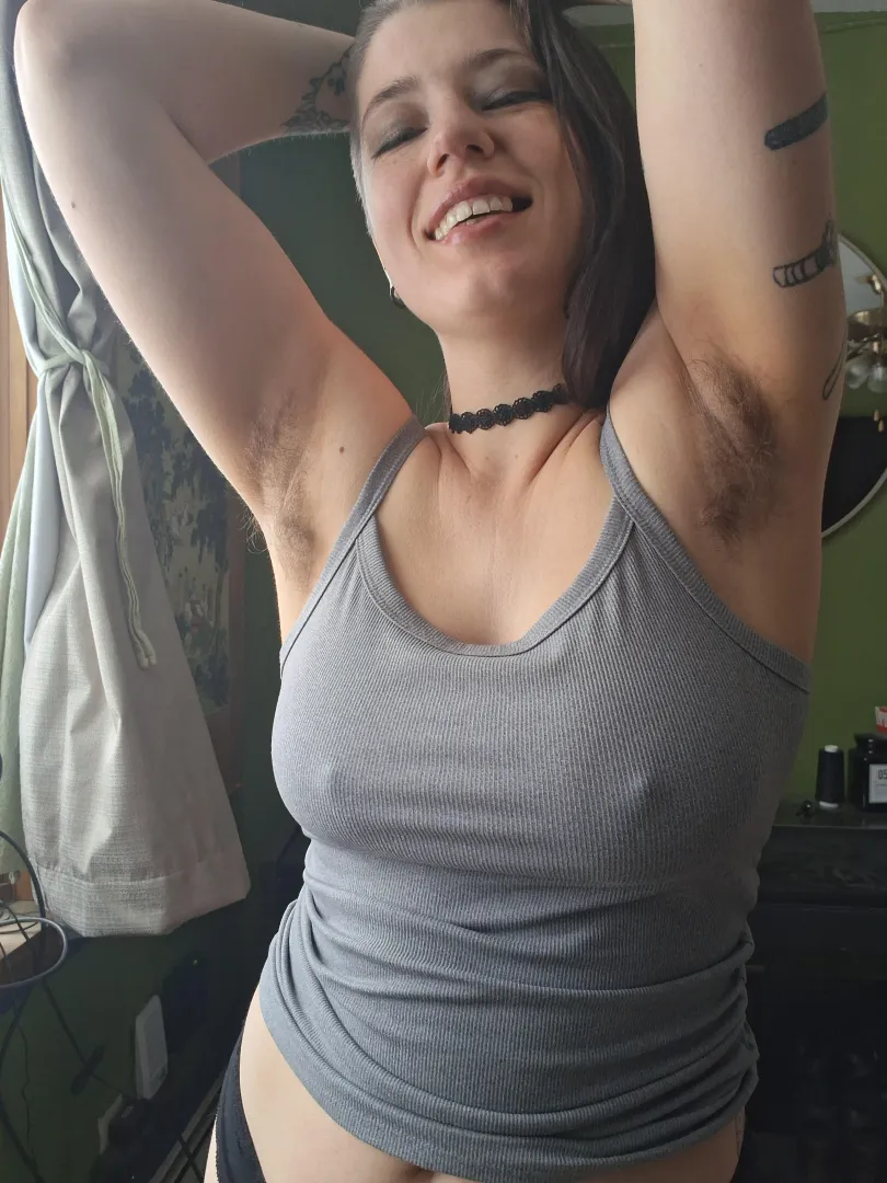 Hairy pits and pokies posted by inked_emma_honey