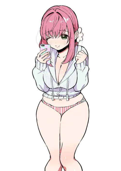 (Hakari Hanazono) is too hot to handle with her outfit by Tribute_Hubb