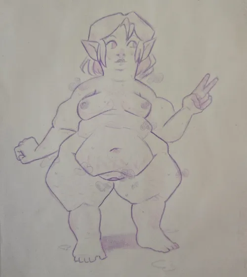 Half elf oc by sock_le_coq