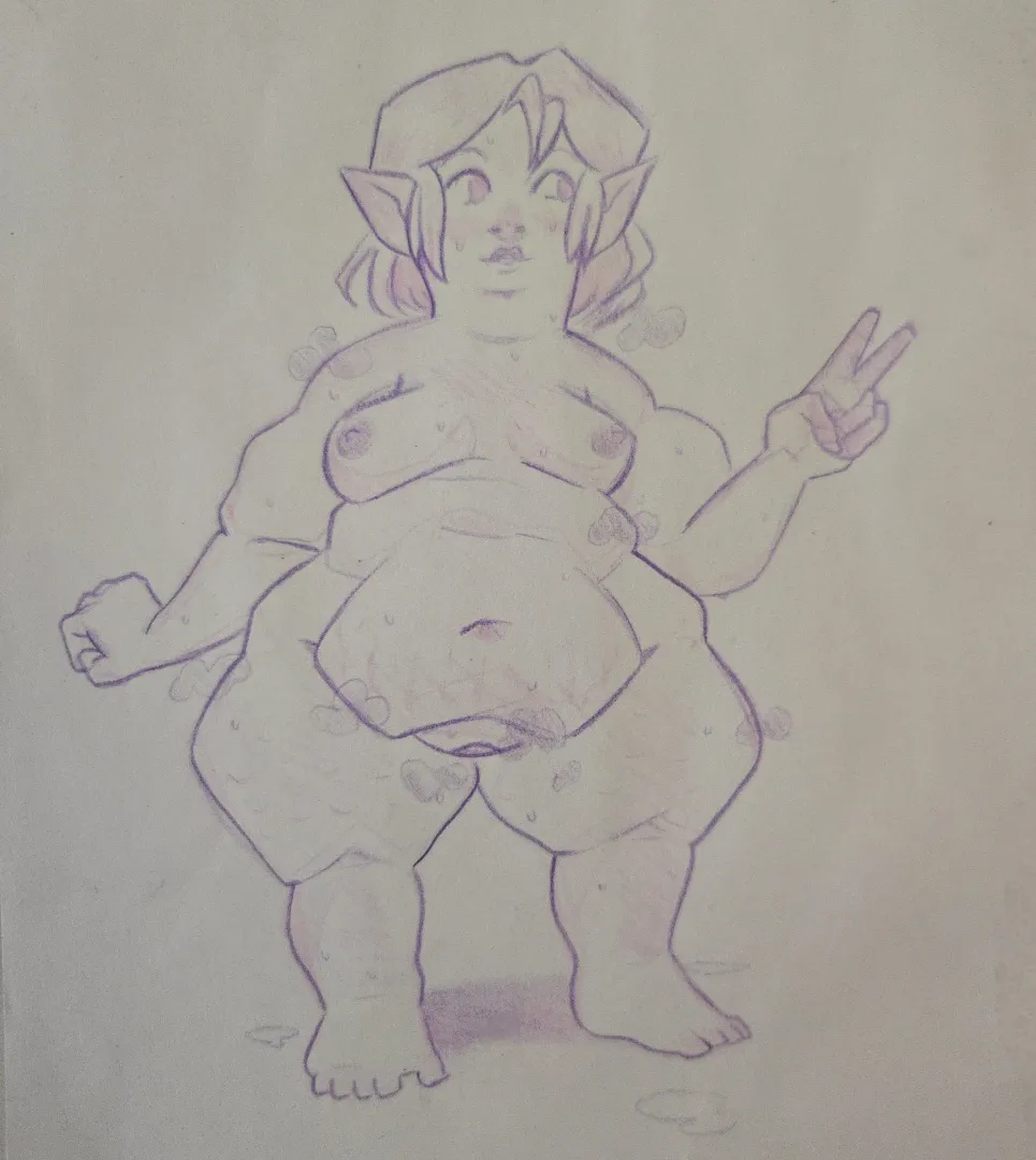 Half elf oc posted by sock_le_coq