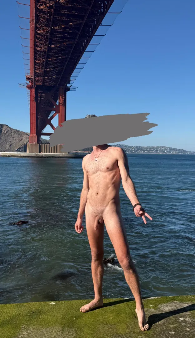 Hanging out under the Golden Gate Bridge posted by masondlong