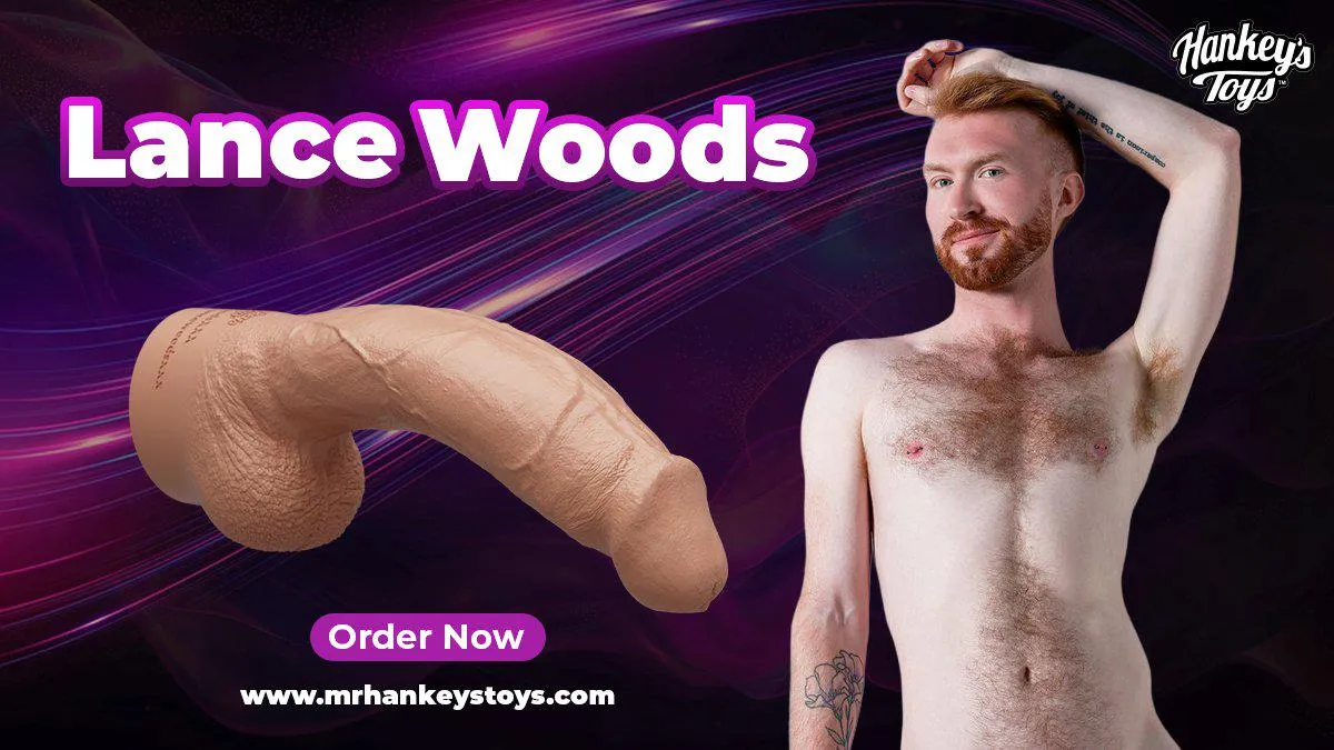 Hankey's Toys Debuts Lance Woods Silicone Lifecast Dildo posted by MissHoodie