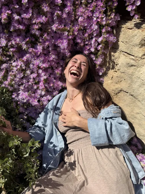 Happy and always laughing (and flashing) in the sunshine! by thatcutielittlefox