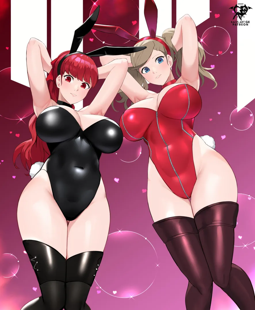 Happy birthday Kasumi. Featuring Ann (kaosart) [persona] posted by Terran117