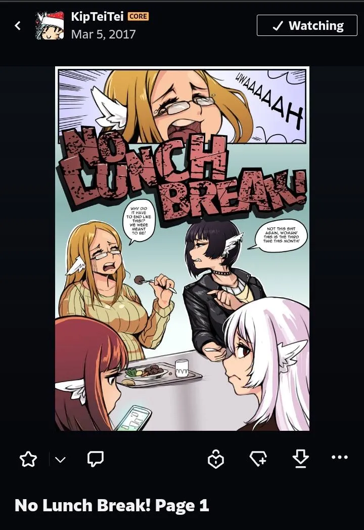 Happy (late) 9th Anniversary of No Lunch Break! posted by wysjm