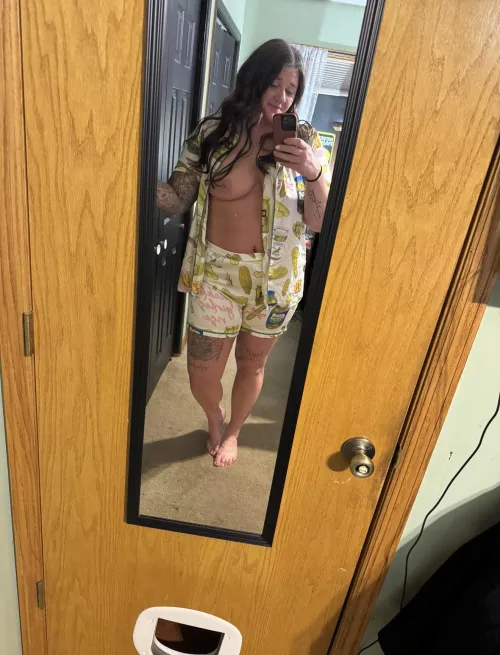 Happy titty Tuesday daddy a bit chilly today  by lil07810