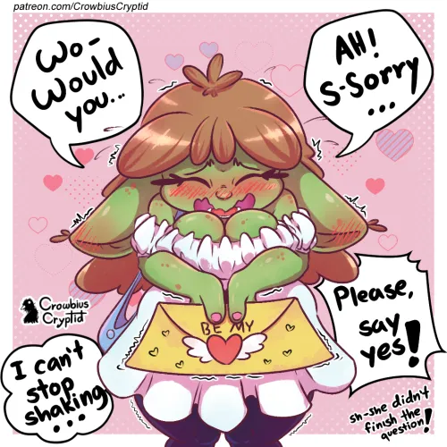 Happy Valentine's Day :3 by CrowbiusCryptid