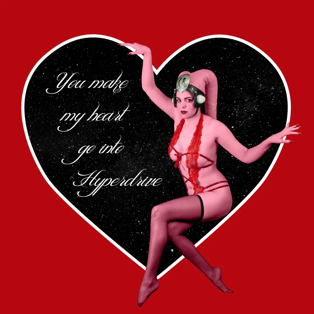 Happy Valentine’s Day from a galaxy far, far away… posted by brittanyddanger