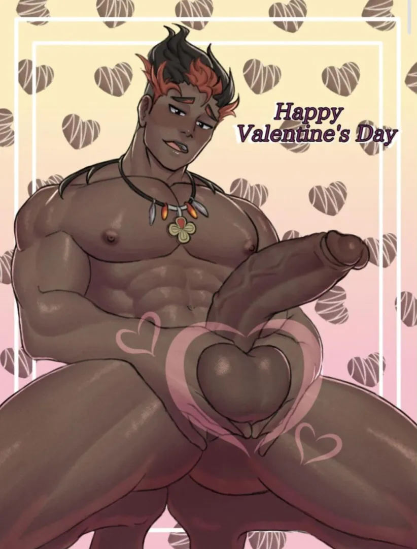 Happy Valentines day from Kiawe (Pokémon) posted by awkwardpigeon05