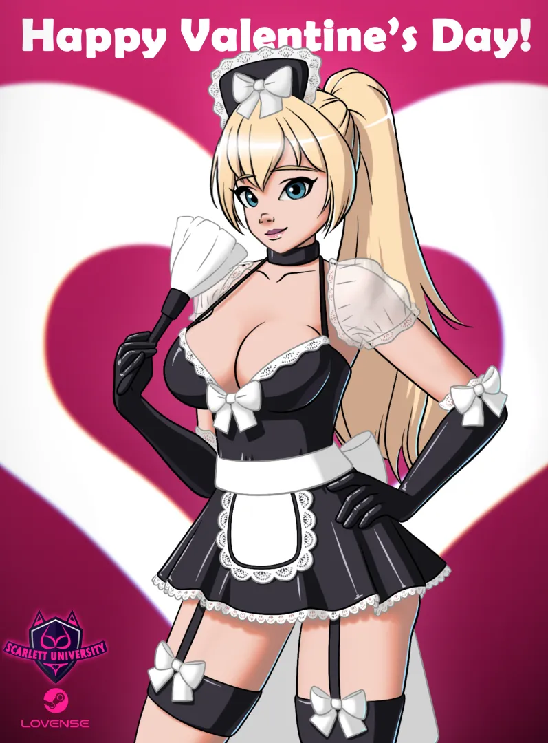 Happy Valentine's Day! [Scarlett University] posted by BimboByte