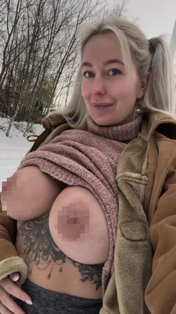 Har vi ikke fået nok sne nu?☃️❄️ posted by Miss_honey_xxx