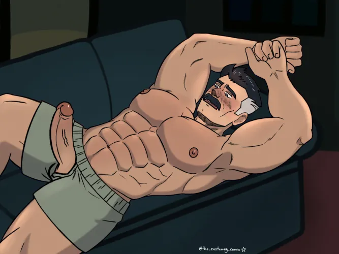 Hard to sleep with a hard on (OC) by The-Cast-away