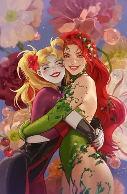Harley and Ivy: Life and Crimes #3 cover by Lesley Leirix by BingeWatcher578