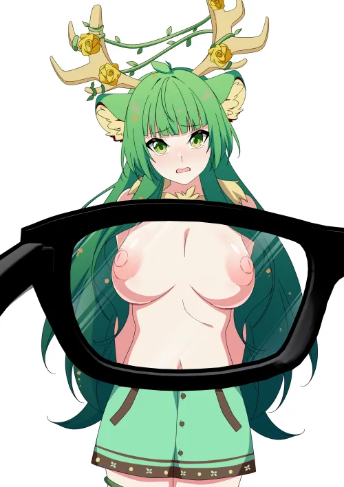[Haruka Karibu] These glasses really help in seeing by thinkingprettyhard
