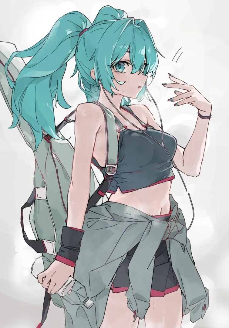 Hatsune Miku [Vocaloid] posted by WoolsonDaSheep