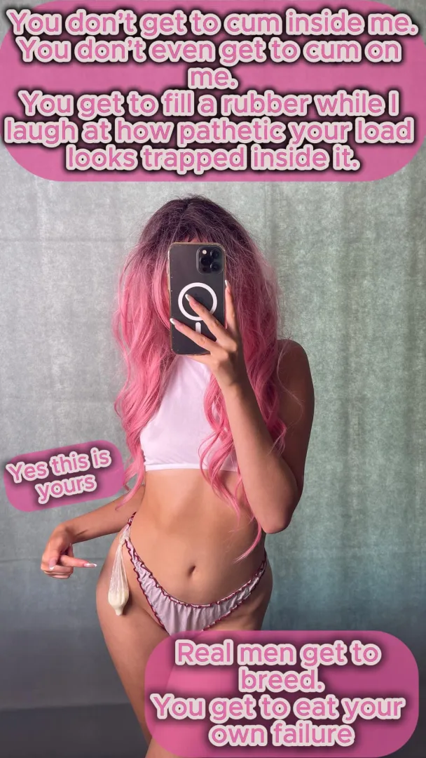 Have you ever heard, you're a failure? posted by PinkDolxo