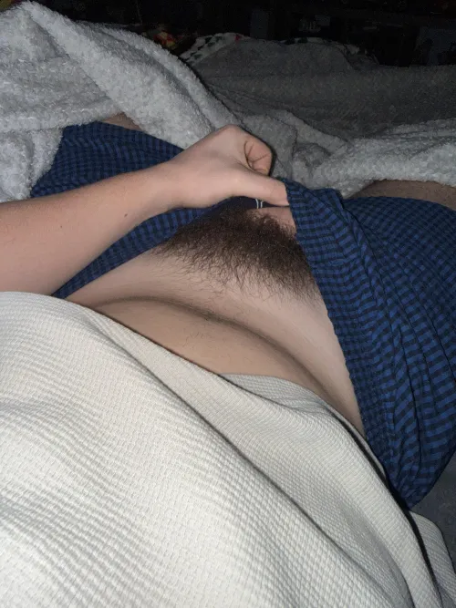 Haven’t trimmed my pubes in about a month and I don’t plan to. by Accomplishednut2223