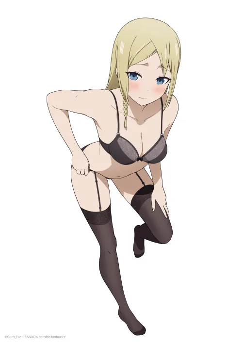 Hayasaka in lingerie by xSaviour_N