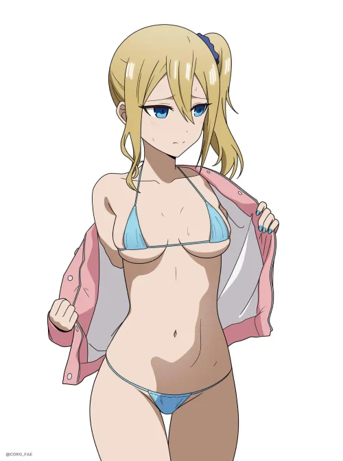 Hayasaka Showing Off In Her Bikini  by Csxc