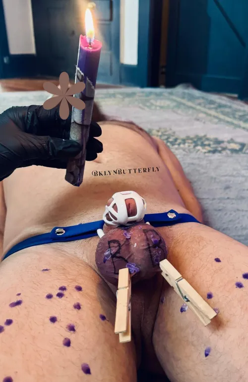 He annoyed me a little, so I hurt him a little. by BklynBttrfly