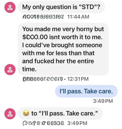 He didn’t like my rate by FromThisNight