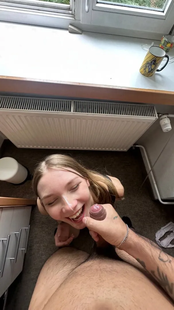 He left a thick goopy load all over me! posted by ScarletWhisperxx