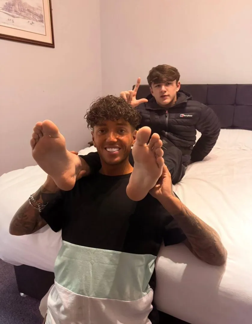 He loved licking them I bet u would also posted by masterjacob_