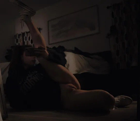 He loves my exhibitionist streak, don’t you?  by AustinExhibCouple