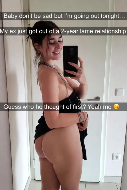 He said she was the very first person on his mind after his breakup. by textfantasy