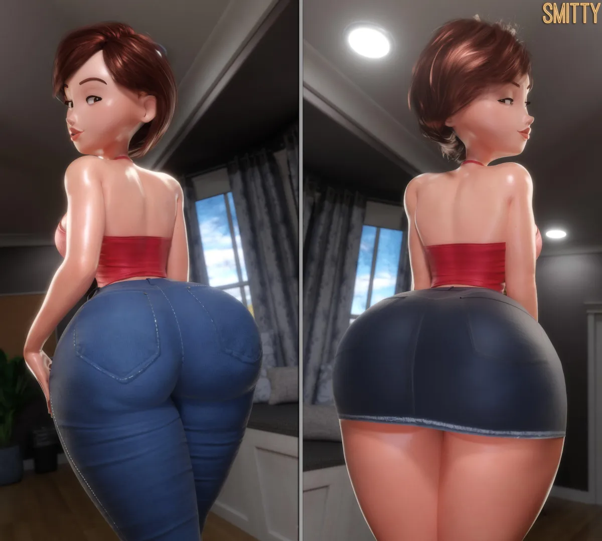 Helen's booty jeans and skirt(Smitty34) posted by EJKGodzilla24