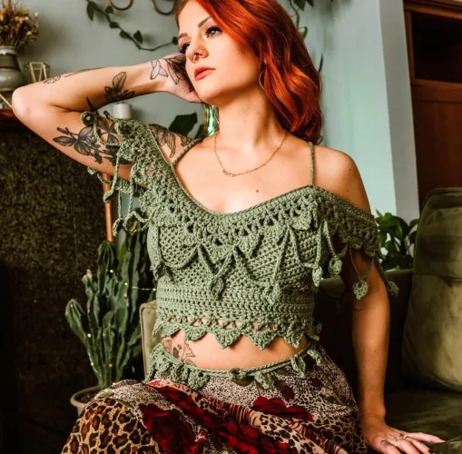Hello! I would like to make this top, but I am new to crochet. Help please but don’t tell me to learn how to crochet first THANK YOU by LindsayDuck