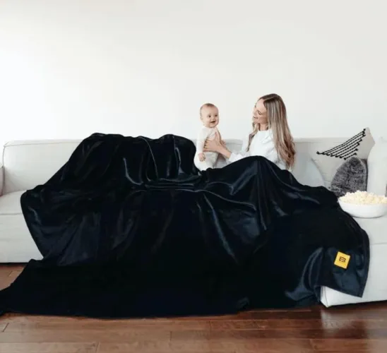 Help! Baby blanket too big for baby! by melxcham