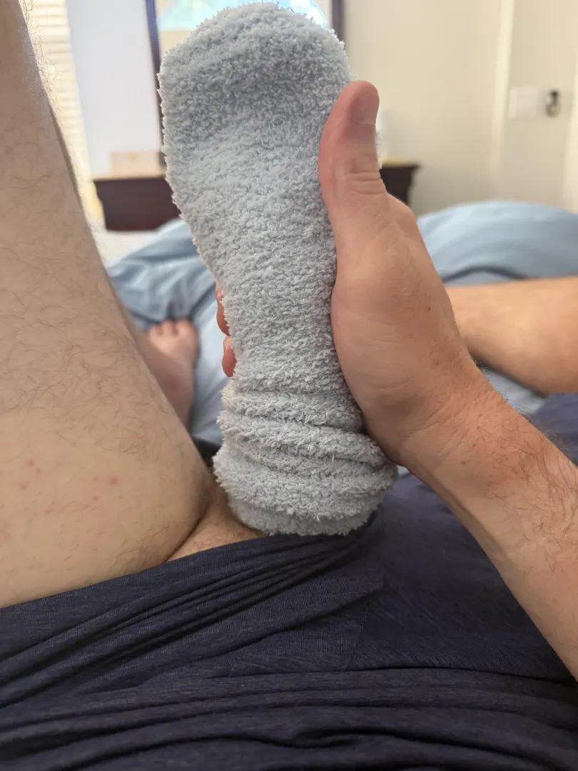 Her fuzzy socks posted by Unique-Foot-6879