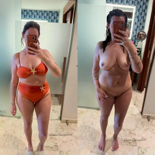 Here’s what is hiding under my bikini  by CraveCurves614