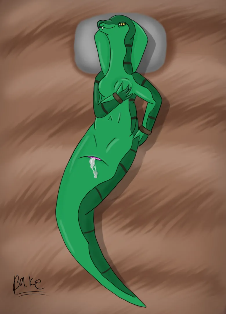 Heska always make sure none of her visitors leaves unsatisfied [F] (OC by me) posted by Bake_a_snake