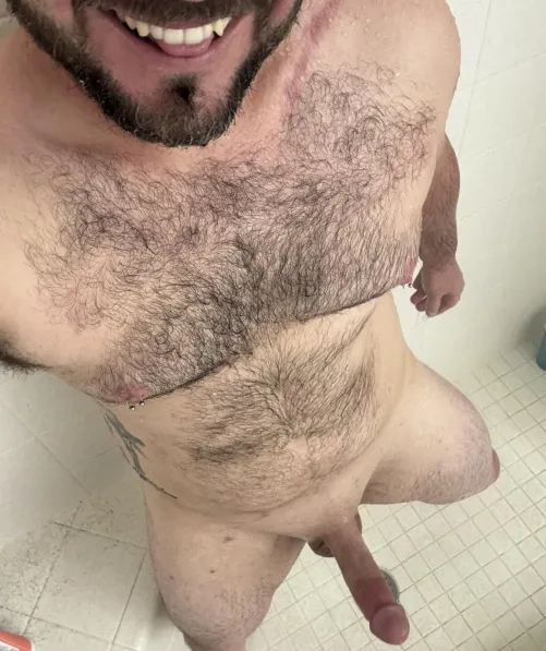 Hiding in the shower to keep warm by TelevisionDue3858