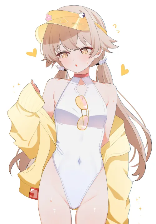 Hifumi in Seia's outfit by konosubak