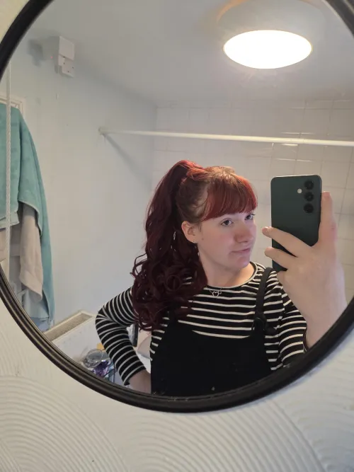 High pony! Who wants to see me chop✂️ by Hair_gurl