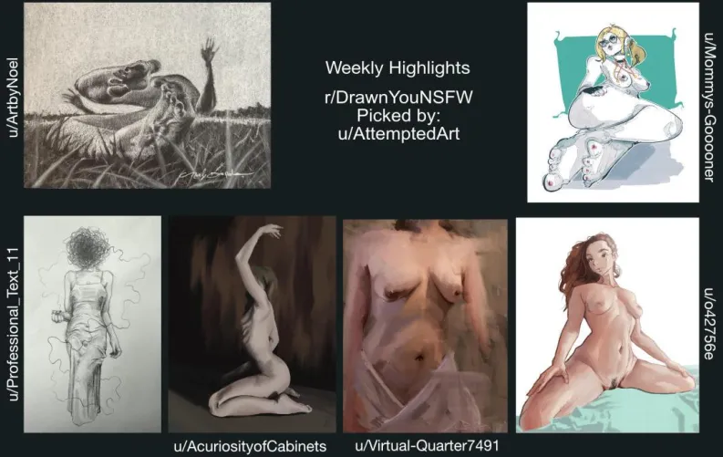 Highlights a la AtteptedArt by DrawnYouNSFW